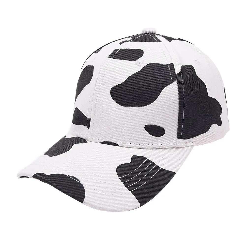Cow Hot Selling Patterned Baseball Cap for Women with High-end Feel Practical Sun Shading and Sun Protection Duckbill Cap