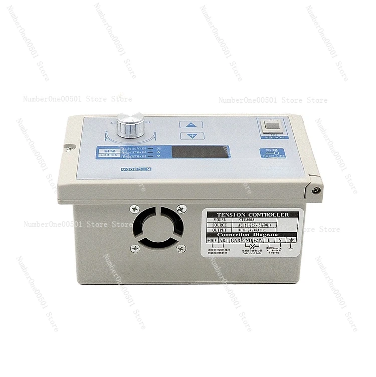 KTC800A Tension Controller 24V Tension Control Magnetic Particle Brake Clutch 0A-4A Manual Digital Display 002