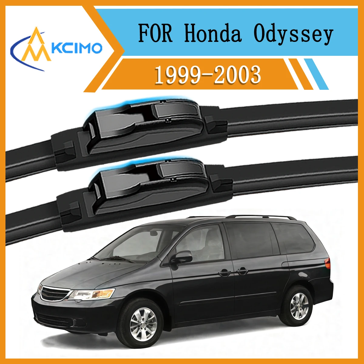

Exact Fit 2024-2025 Wiper Blades For Honda Odyssey RA6/RA7/RA8/RA9 1999-2003 Front (Driver & Passenger Side) All-Season