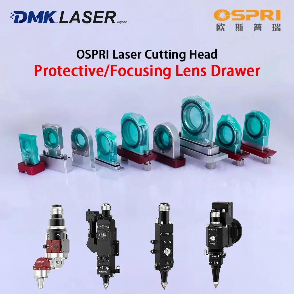 OSPRI Laser Cutting Head Protective Lens Drawer Focusing Lens Bracket Module For LC40 LC209 LC218 LC608 LCH15B0 LCN03A0 LCM08B0