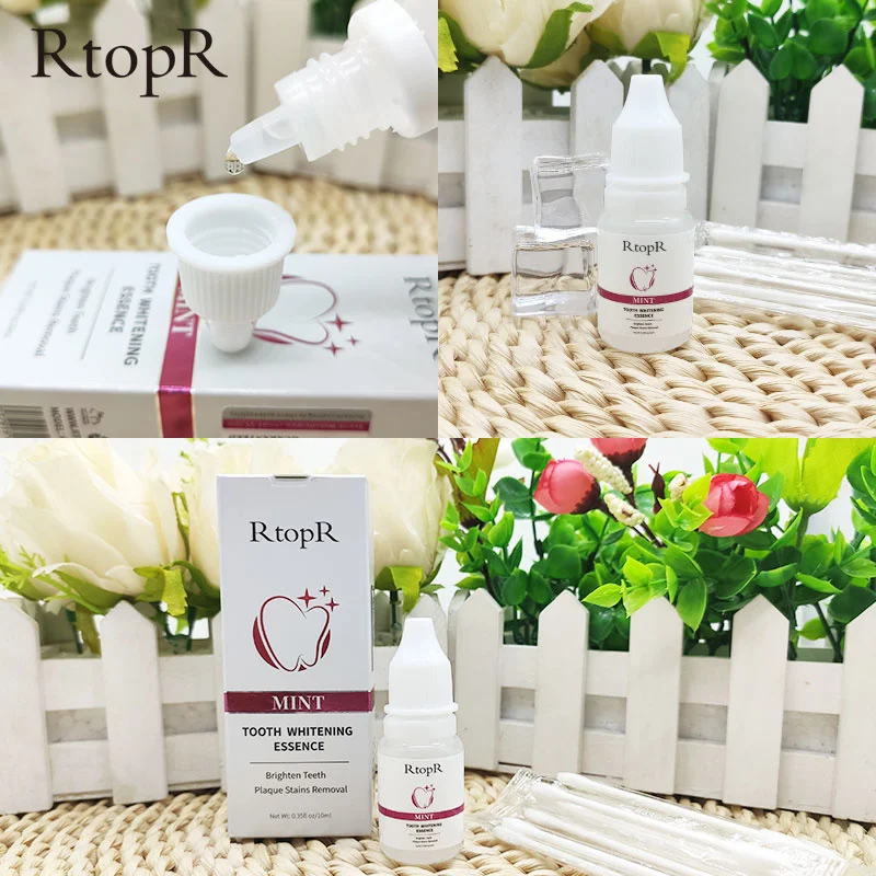 Teeth Whitening Serum Remove Plaque Stains Deep Cleaning Oral Hygiene Teeth Whitening Gel Fresh Breath Bleaching Dental Care