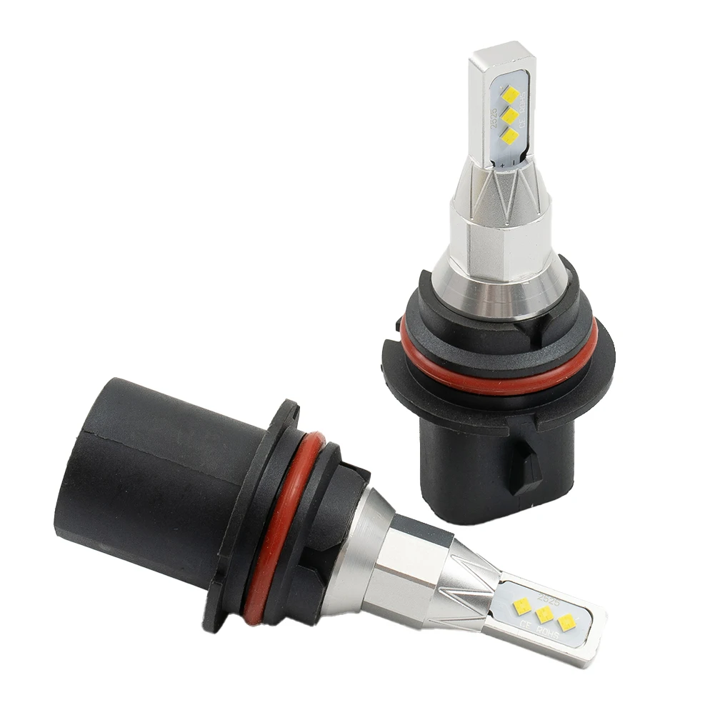 9007 9004 HB5 LED Headlight 6000K IP67 Water Resistant And Designed For Use In Heavy Rains Heatsink Aluminum Shell