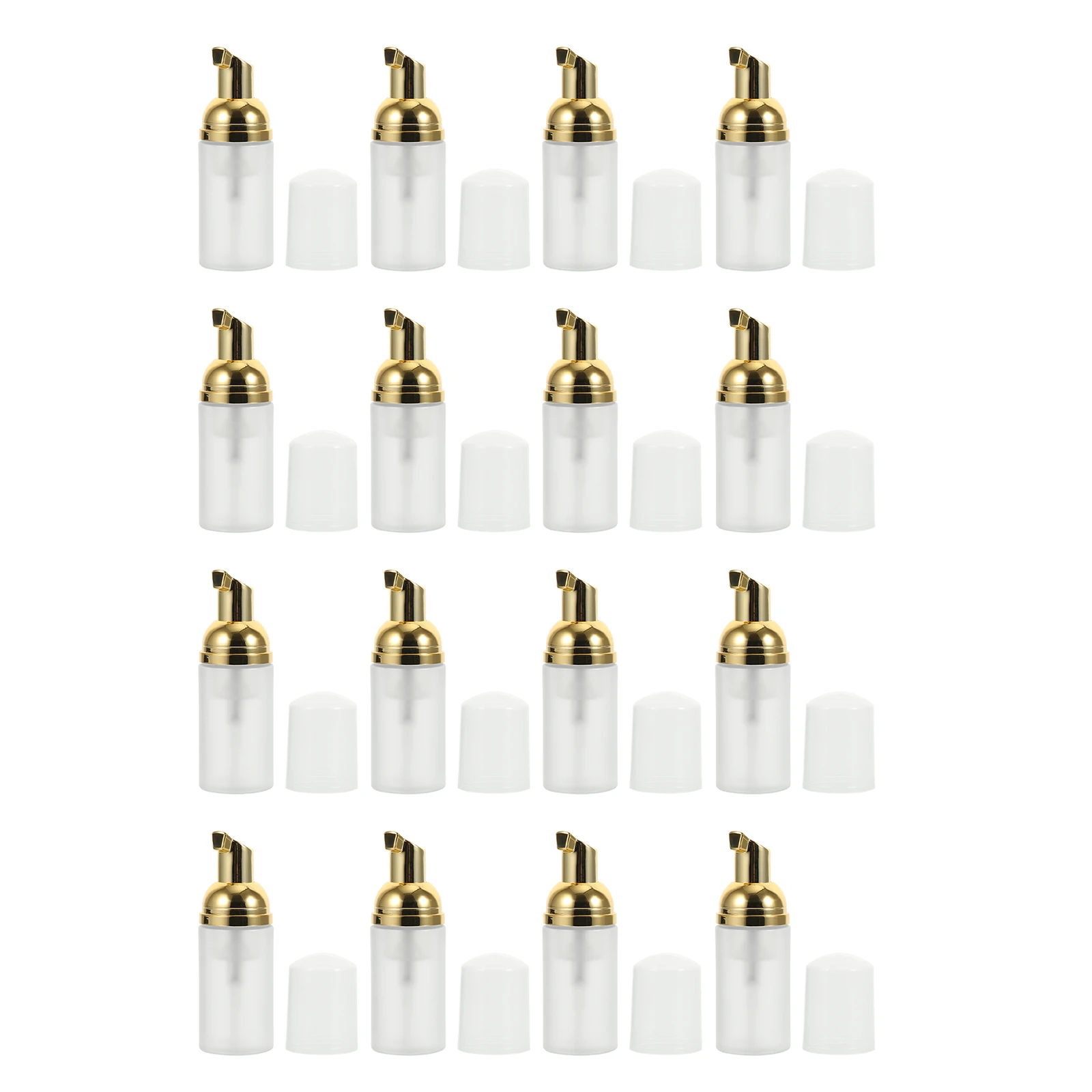 

16 Pcs Foam Bottle Soap Foaming Bottles Dispenser Pump Shampoo Durable Reusable Travel Size Portable Refillable Mousse Pump