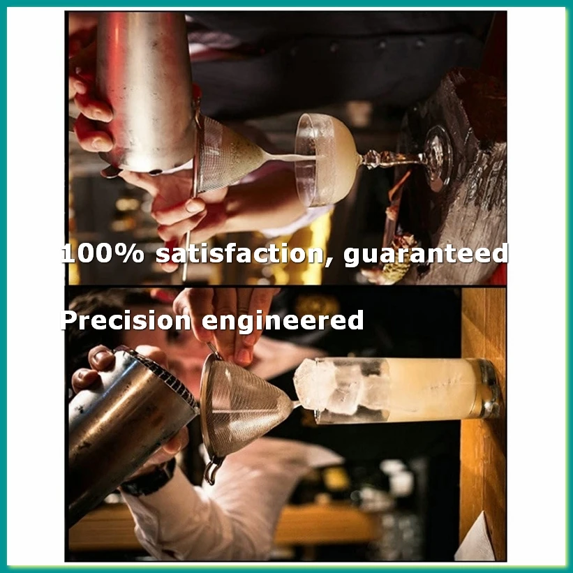 Cocktail Fine Strainer Stainless Steel Conical Mesh Strainer Professional Bar Tool-A07G