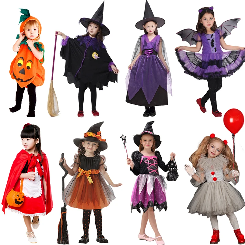 2024 Halloween Kürbis Kostüm Junge und Mädchen Kleinkind Cosplay Kostüm Kind Kürbis Druck Ärmellose Strampler Overalls Party Kleidung