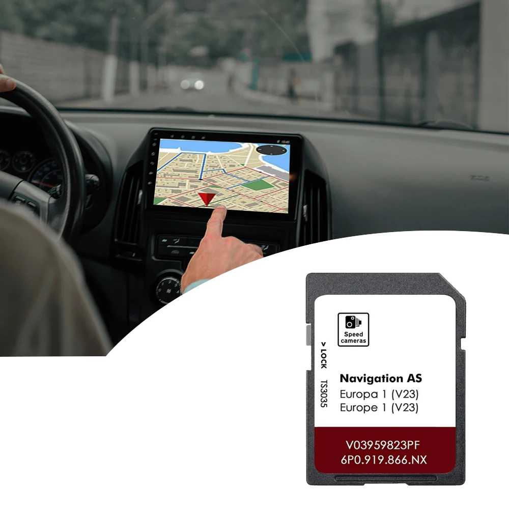 Mib2 AS V23 per Seat Ateca Ibiza Toledo Leon Sistema Auto 2026 Mappa Europa UK Navigatore Satellitare GPS Scheda SD 32GB 6P0919828NX
