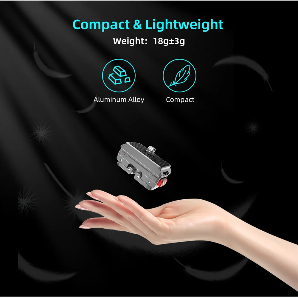 2025 Magnetic Quick Release Adapter Base for Gopro 12  Insta360 Ace/Ace Pro ONE X2 Action Camera Tripod Adapter Mount Plate