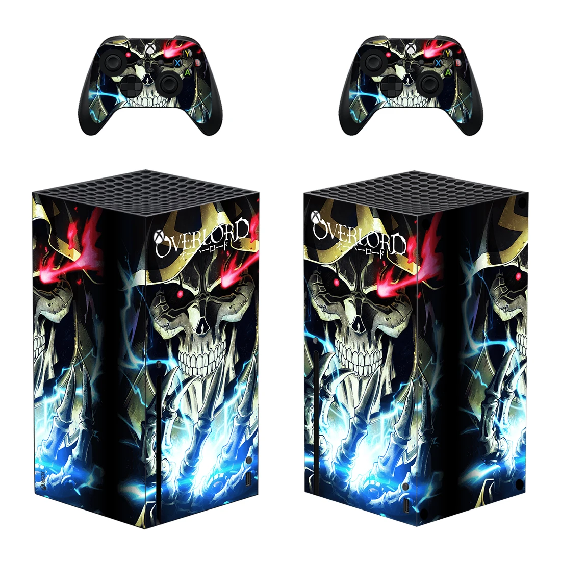 Overlord Style Xbox Series X skórka naklejka na konsolę i 2 kontrolery naklejka winyl ochronny skórki styl 1