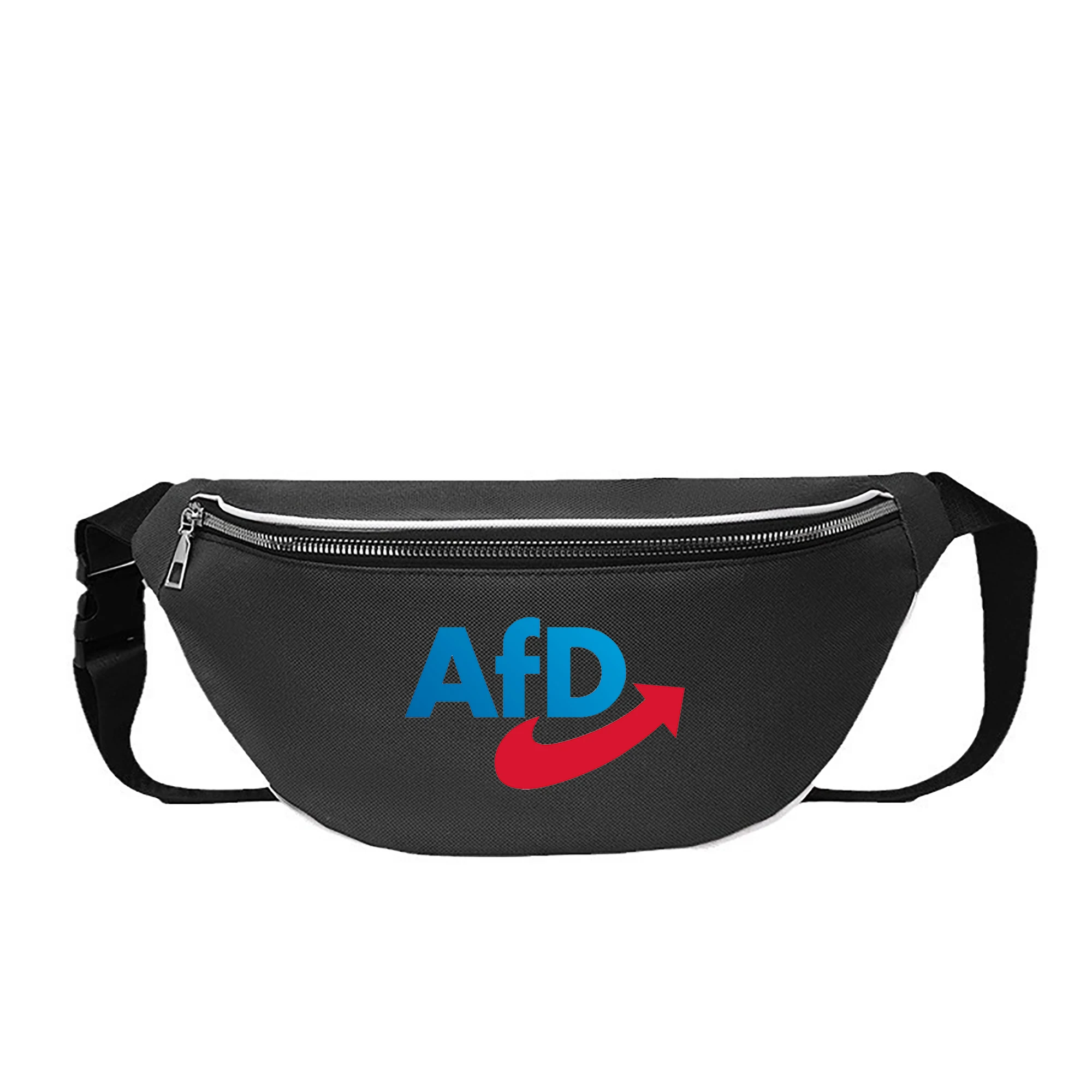 Alternative for Germany Waist bag Crossbody Bag Shoulder Bag Unisex Canvas Leisure Sports Small Backpack Support Custom YB-300