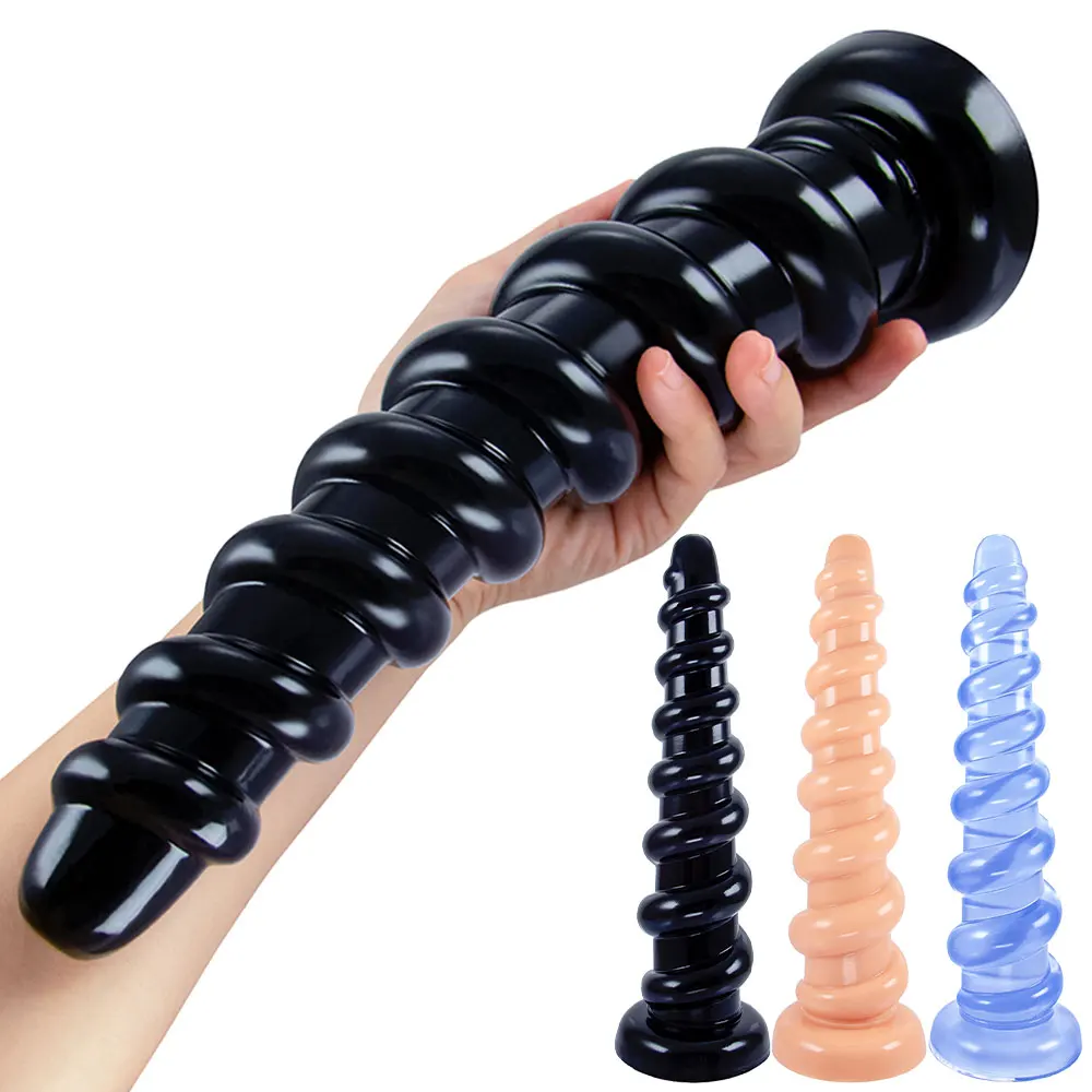 Huge Butt Plug Soft Dildo With Suction Cup Female Masturbator G-Spot Clit Massager Vaginal Stimulator Anal Plug Erotic Sex Toys