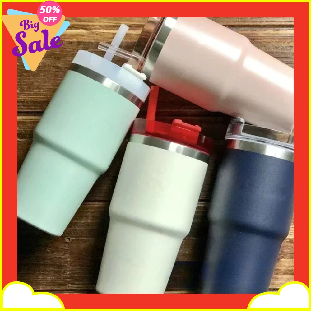 

500ml Ice Cup CarCup 304 Stainless Steel Water Cups Large Capacity BeerCup Insulation and Cooling Vacuum Flasks & Thermoses