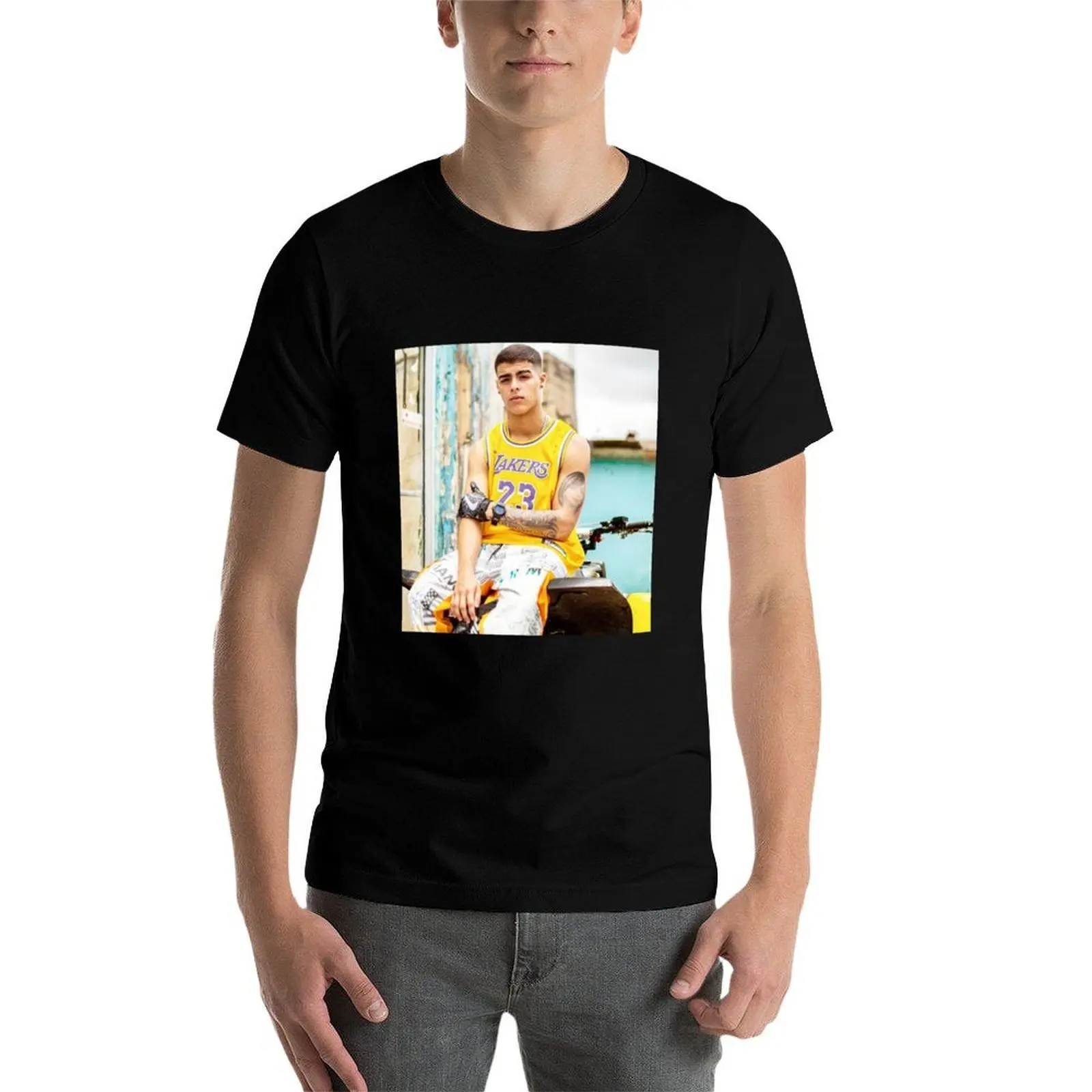 

LUNAY Yellow Jersey T-Shirt mens graphic t shirts cotton t shirt man T-Shirt