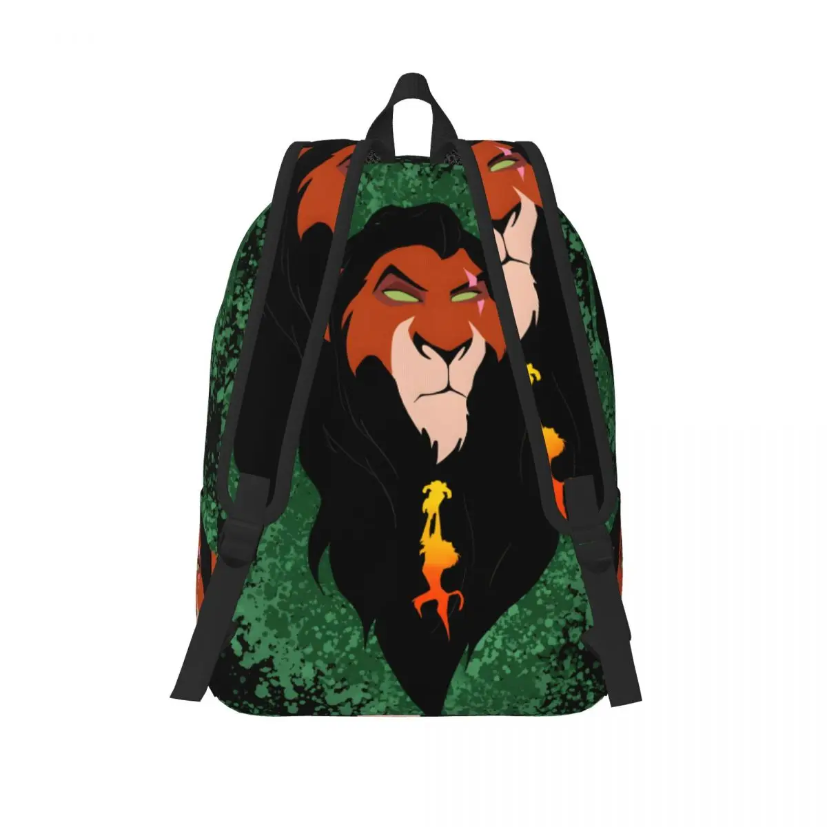 Kawaii Scar Lion King Children\'s Bags Office Work School Retro Washable Disney The Lion King Film Children Laptop Bag For Gifts