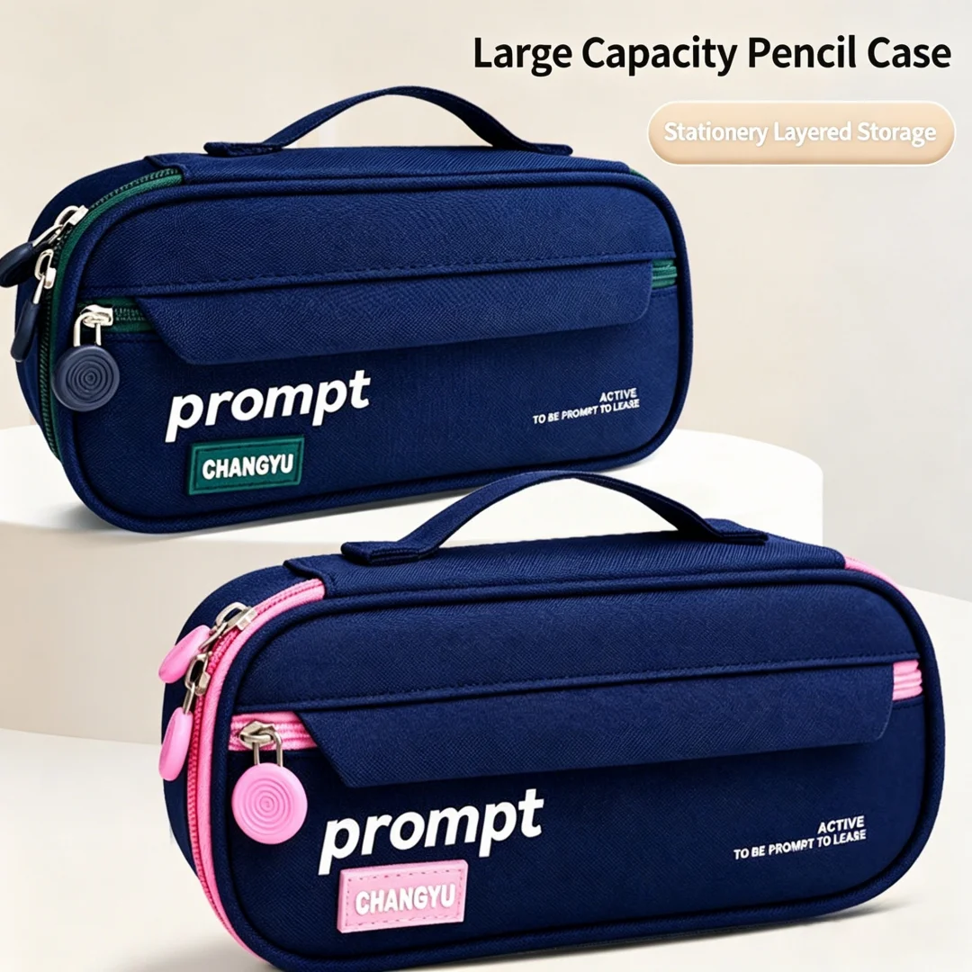 Großes 3-lagiges Federmäppchen – Pencil Case Large Bewertung und Preis