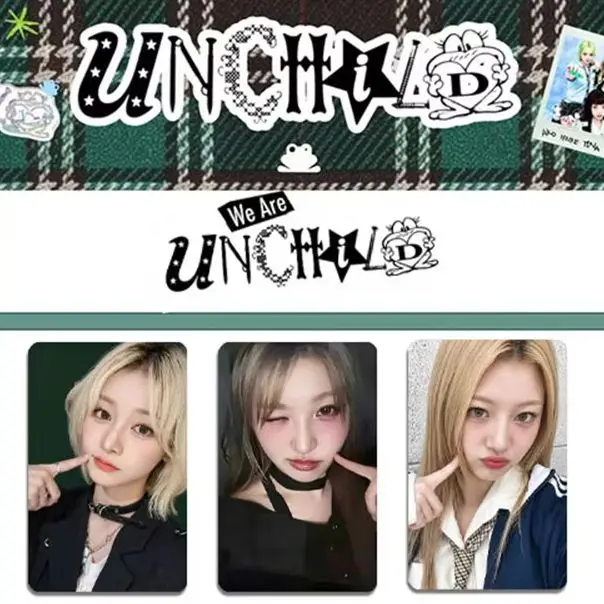 Набор из 6 фотокарточек UNCHILD для косплея, HD LOMO-карточки UNCHILD с YEEUN, HEEKIE, TINA, AKO, EVON, HAEUN, подарок для фанатов косплея