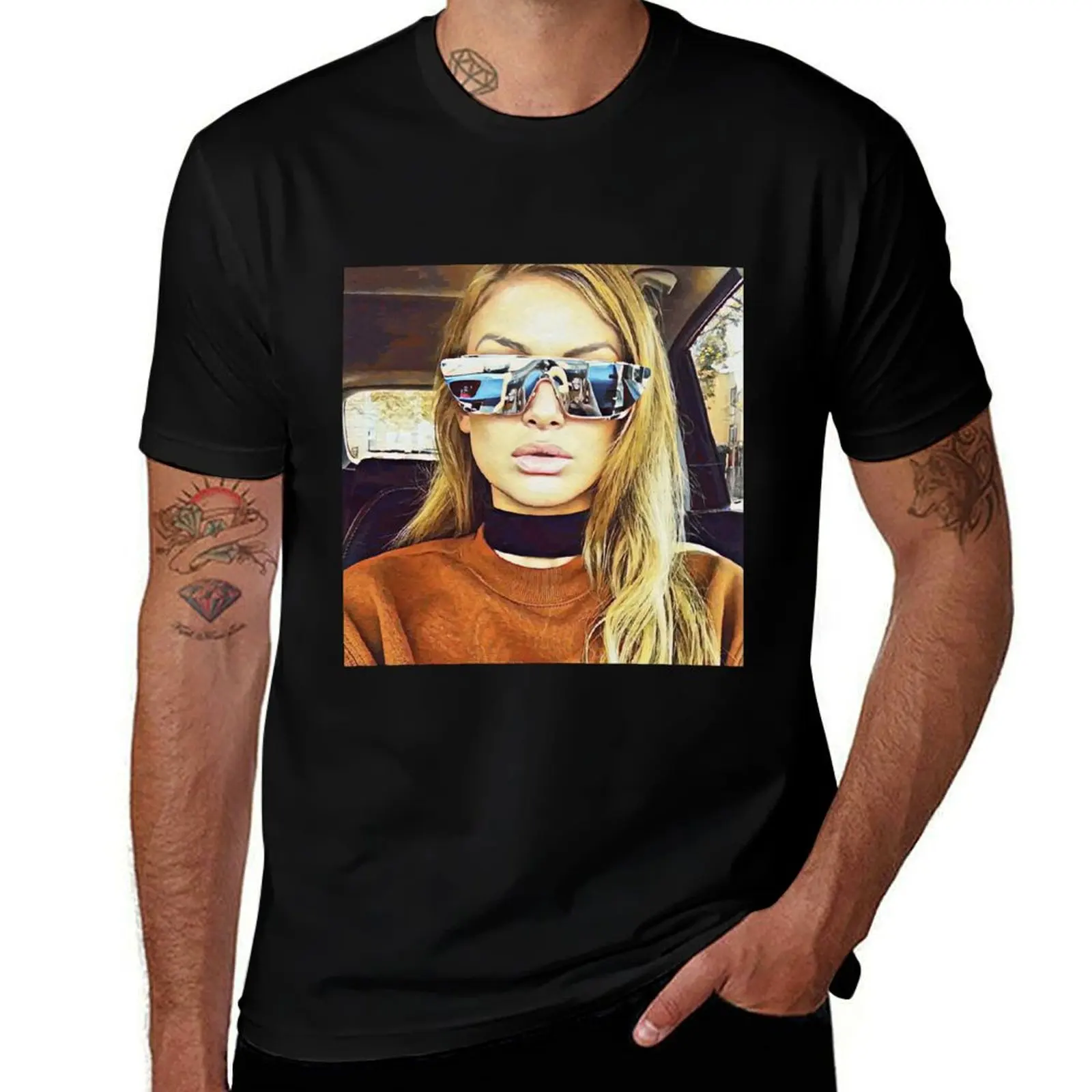 Lala kent T-Shirt street wear designer shirts customs T-shirts for men cotton