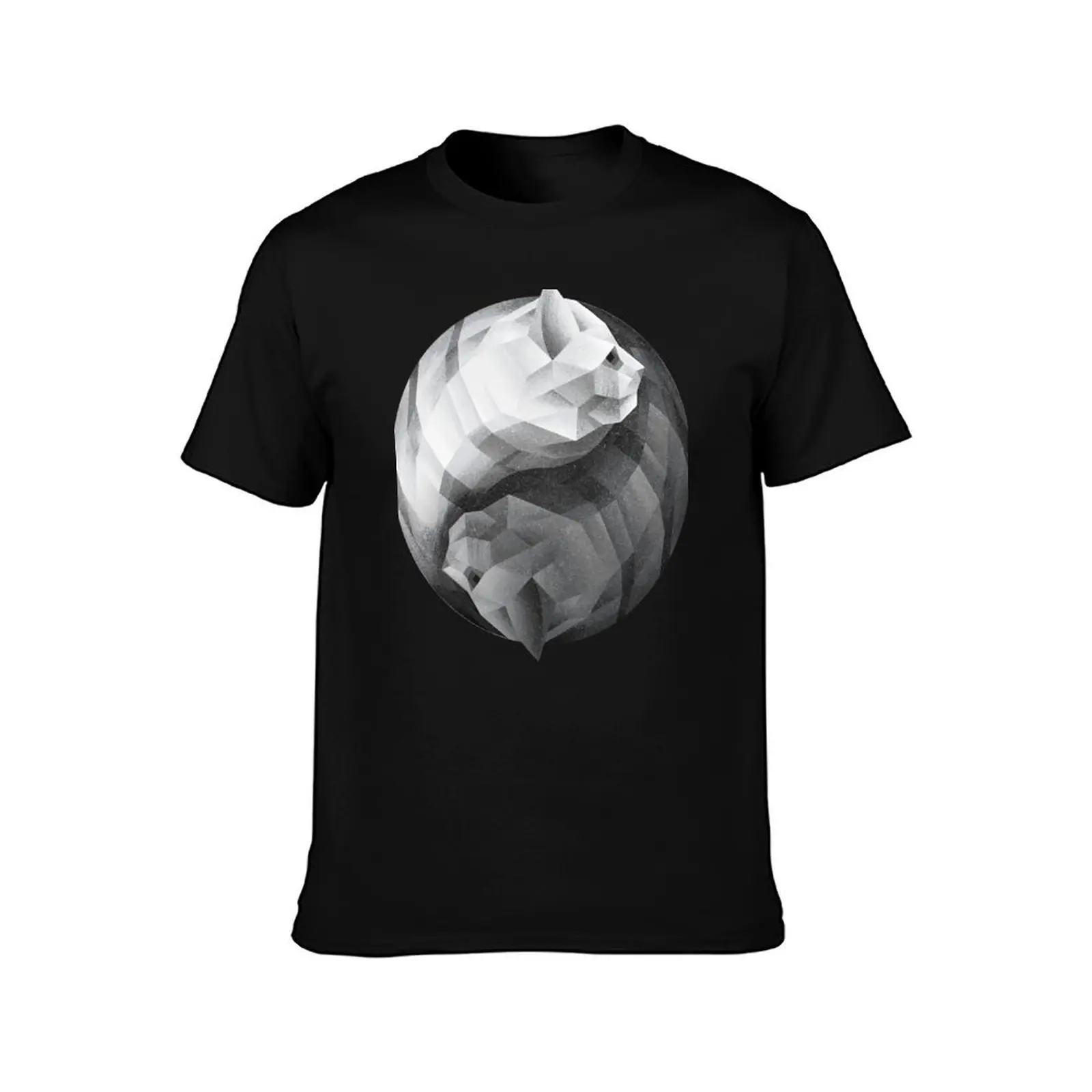 Catyang T-Shirt Breathable Mesh Panel T-Shirt
