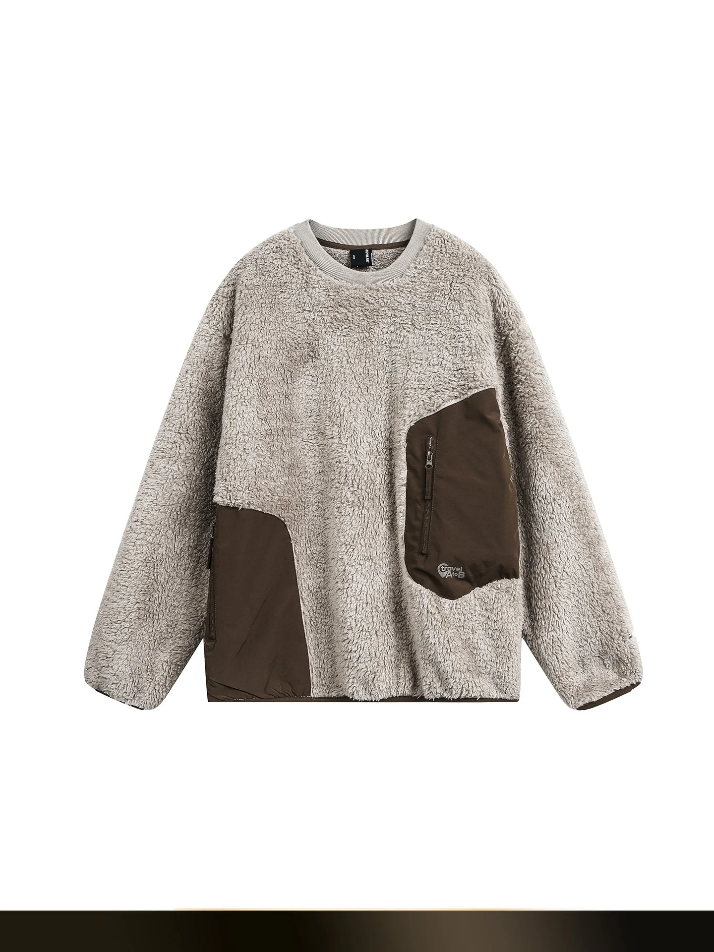 

Nted American Retro Color Blo Plu Hoodie Men's Casual Warm Autumn Winter Couple Sle Versatile round Ne Pullover Sweat...