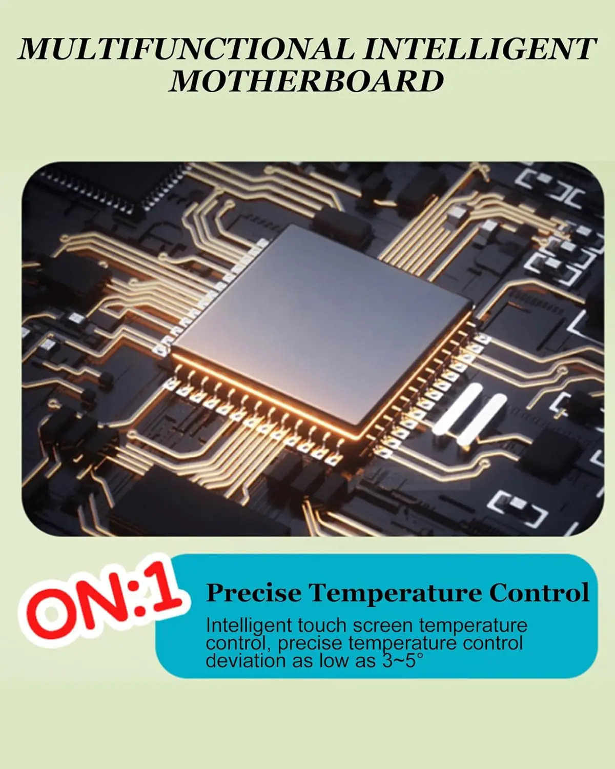 Macchina per la colazione con waffle rotante rotondo da 7" con rivestimento antiaderente, macchina per waffle in acciaio inossidabile per snack bar, dessert Sho