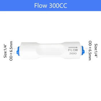 YQBS RO su sistemi atık su akış kısıtlayıcı 300CC 450CC 800CC 1500CC later later 1/4 