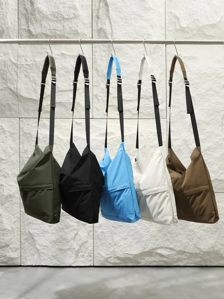 Outdoor Waterproof Men Women Workwear Single Shoulder Bag Travel Messenger Tote Bag Series Japanese Purple Label Mountain System