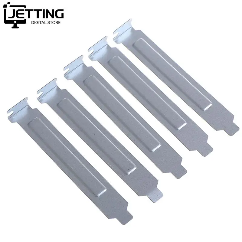 5pcs PCI Slot Cover/PCI Slot Cover Dust Filter Blanking Board Cooling Fan Dust Filter Ventilation PC Computer Case