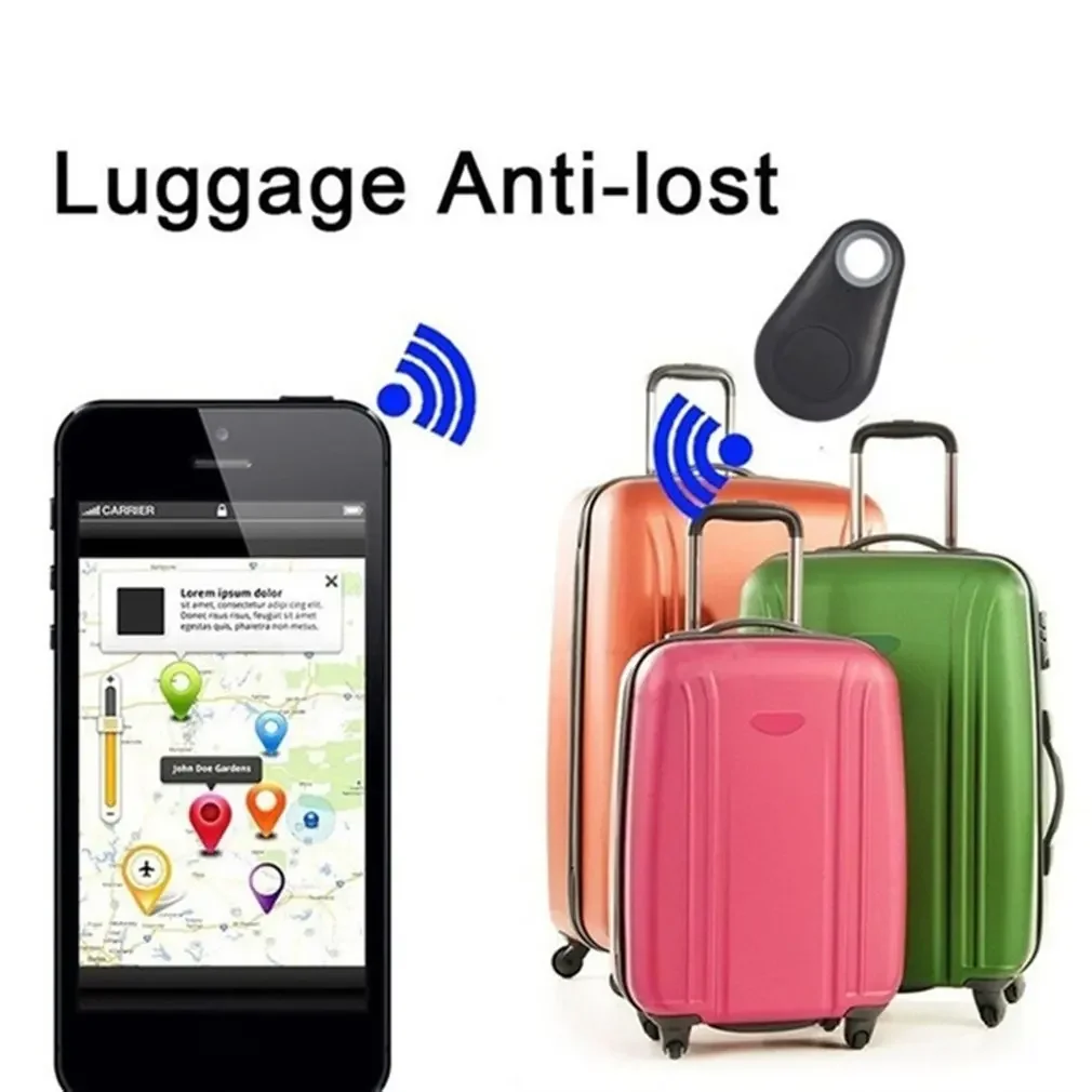 CD Mini Fashion Smart Tag Dog Pets Bluetooth 4.0 Tracker Anti-lost Alarm Tag Wireless Child Bag Wallet Key Finder Locator