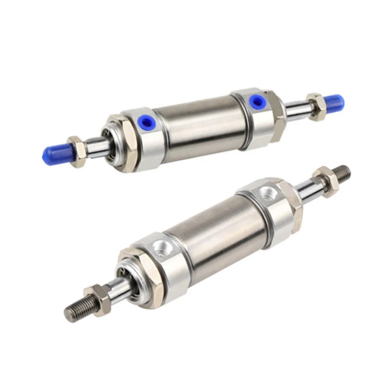 

High Quality Pneumatic Cylinder Double Outlet Stainless Steel Mini Cylinder MAD16/20/25x25/50/75/100/125/150/175/200/300