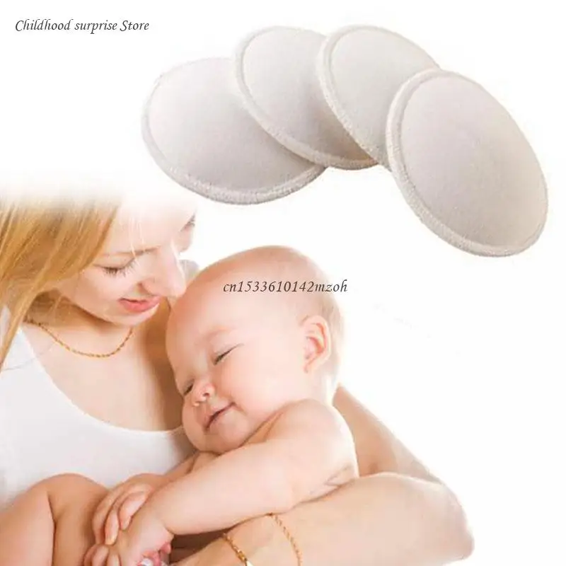 4 coppette assorbilatte riutilizzabili per mamma che allatta Dropship traspirante ad assorbenza