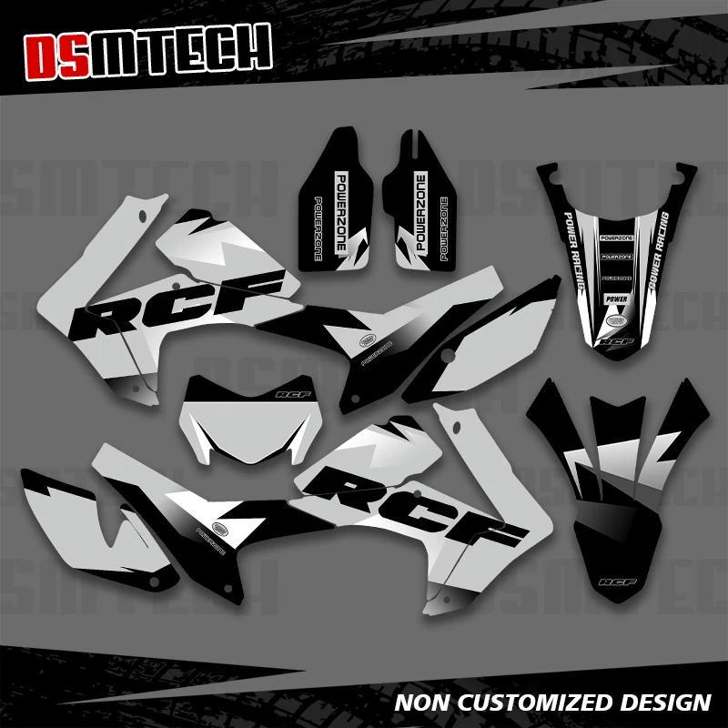 

DSMTECH For HONDA CRF250L CRF 250L 2012 2013 2014 2015 2016 2017 2018 2019 2020 Graphics Decals Stickers Motorcycle 005
