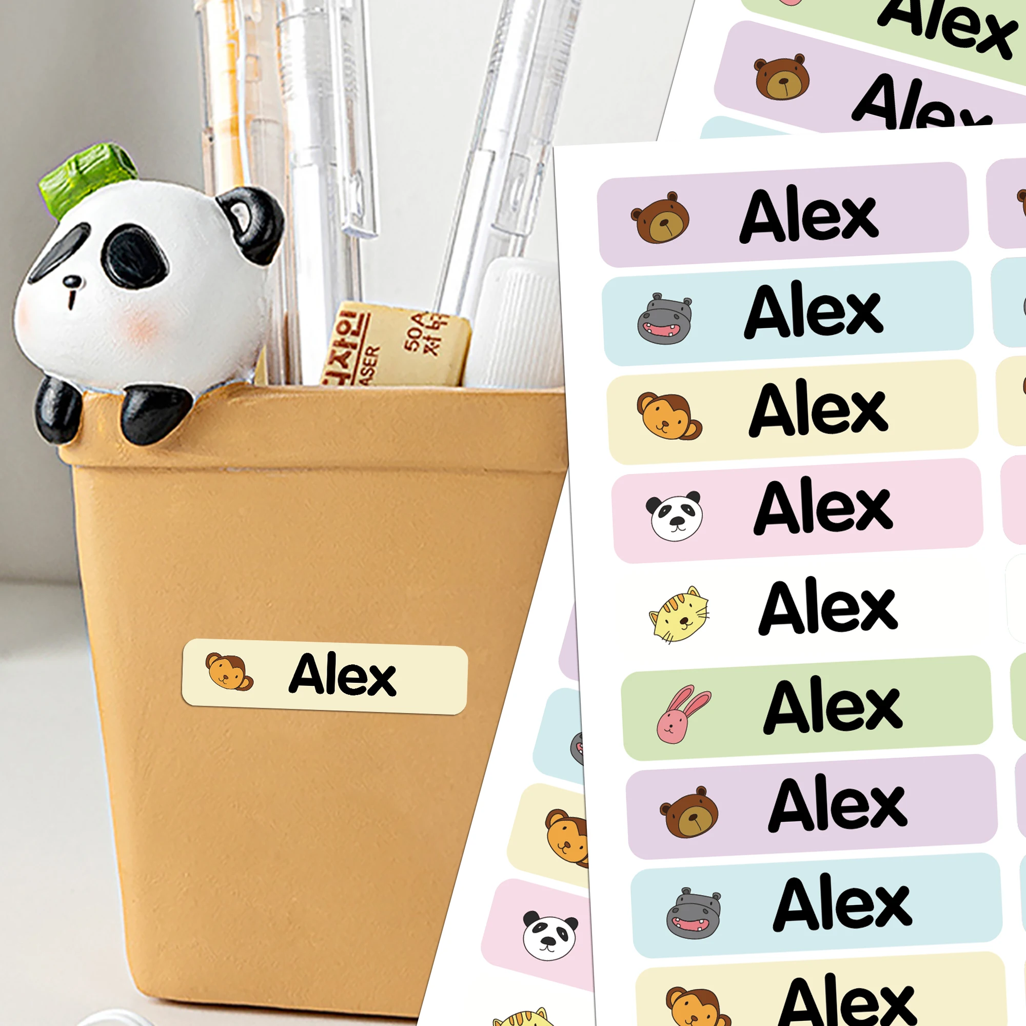 Gepersonaliseerde naamstickers - Wedding Party Supply recensie en prijs