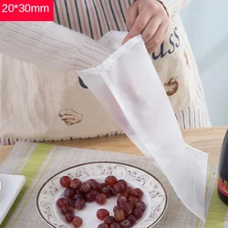 2pcs 80/120/200 Micron Nylon Straining Bag Fine Mesh Net Herb Liquid Filter Homebrew Bags 20x30cm kitchen tools Accessories