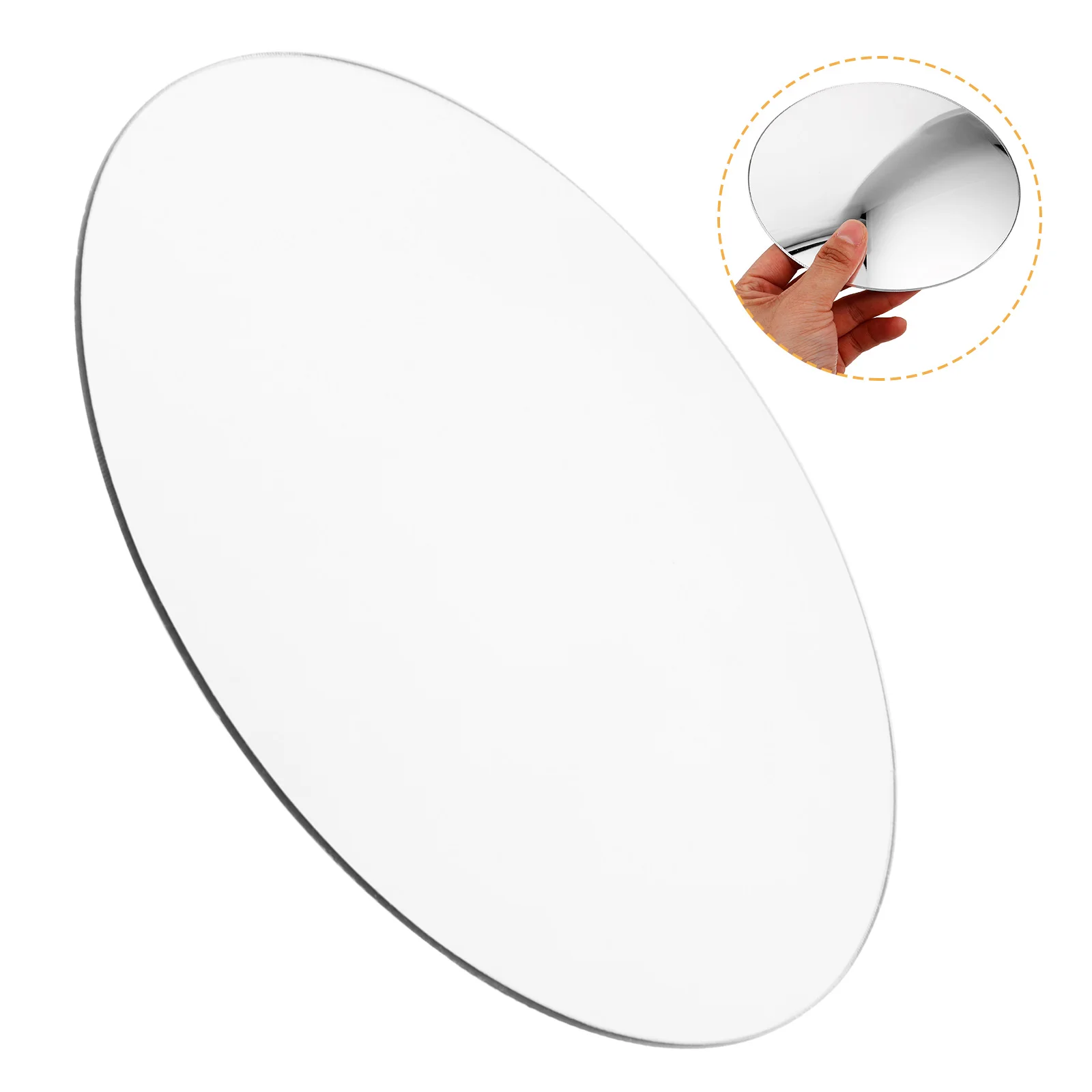 Wide Angle Convex Mirror Lens Anti-Theft Security Mirror Outdoor Reduction Traffic Safety Reflective Material