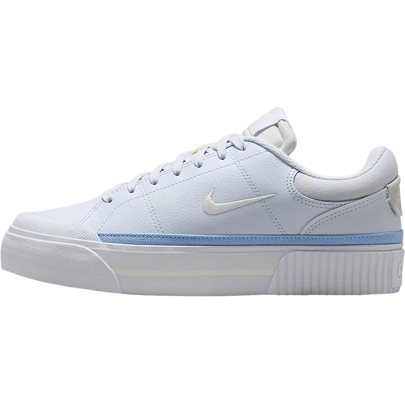 Nike Produto Genuíno Court Legacy Lift Calçados Esportivos Clássicos Femininos FV5526-001