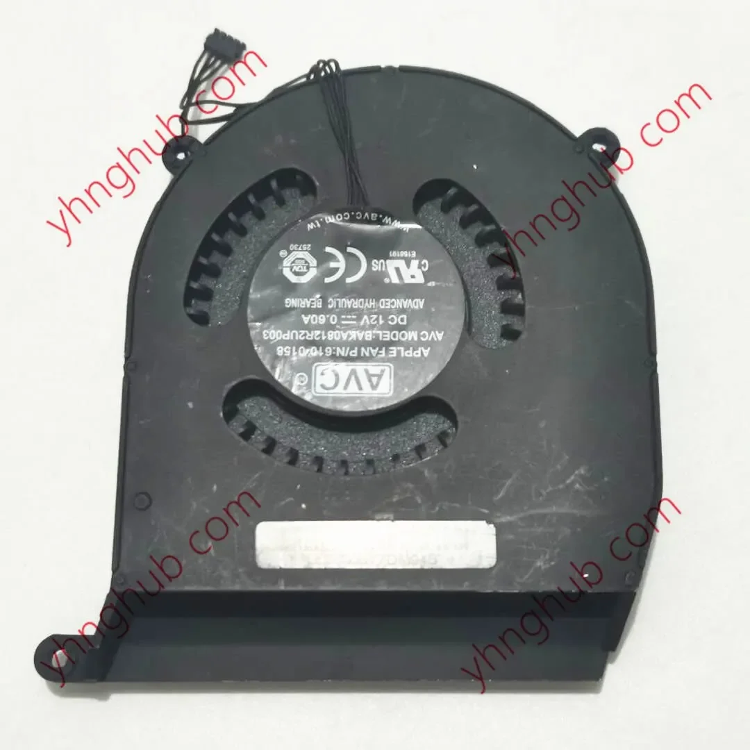 

AVC BAKA0812R2UP003 Артикул; 610-0158 DC 12 В 0,6 А 4-проводной охлаждающий вентилятор для сервера