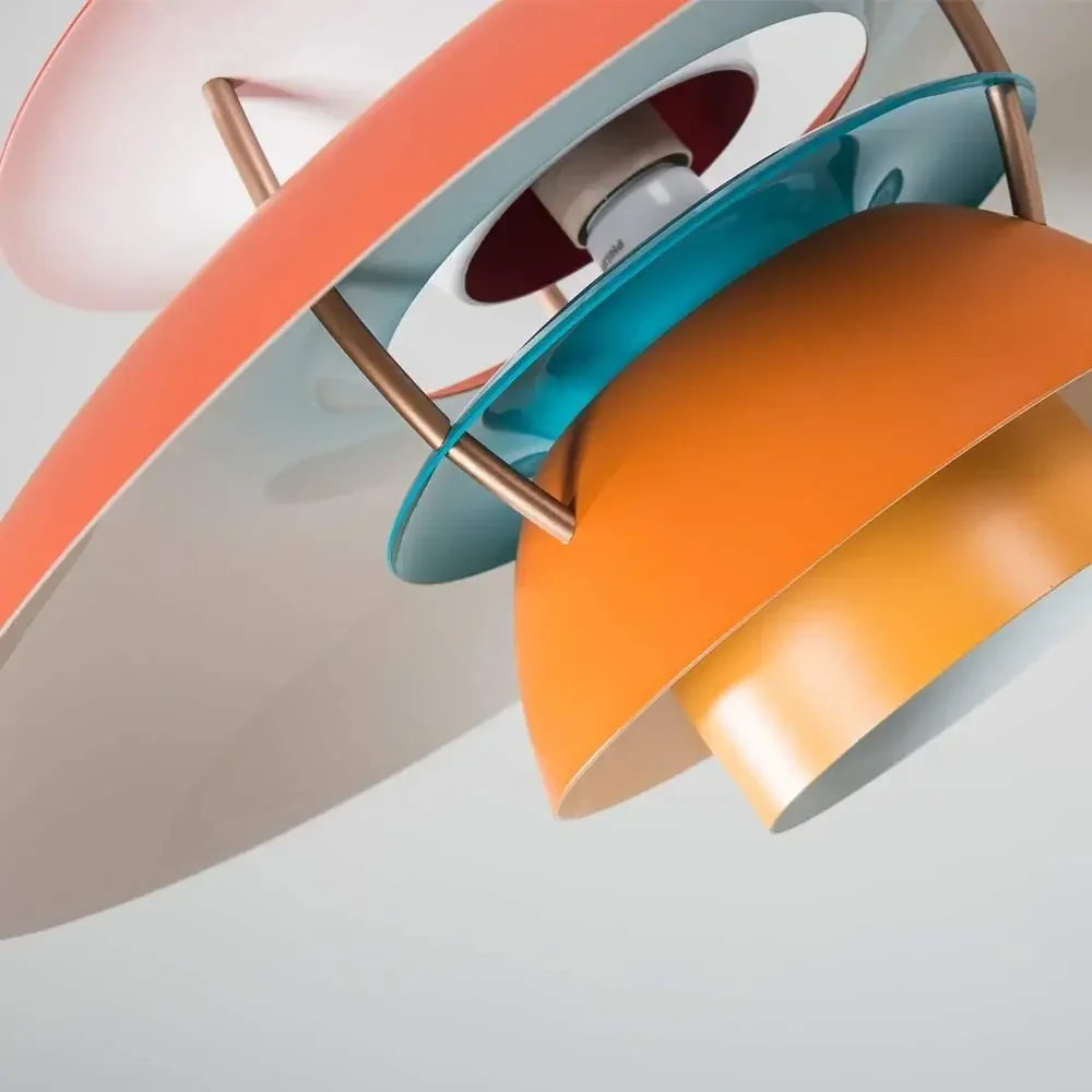 Luz colgante Led de diseño danés, lámpara colgante de alta calidad de 40 y 50 cm ph5 louis poulsen lamp, paraguas, Lustre Loui, lámpara de cocina