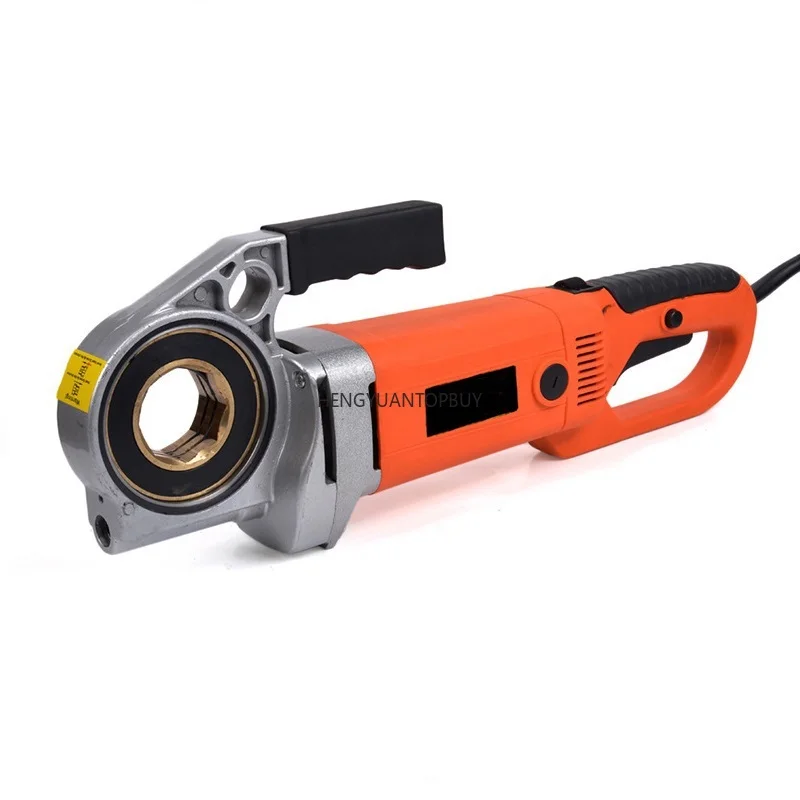 High-power Handheld Electric Pipe Threading Machine Pipe Tapping Reamer Reaming Thread Galvanized Pipe Threading