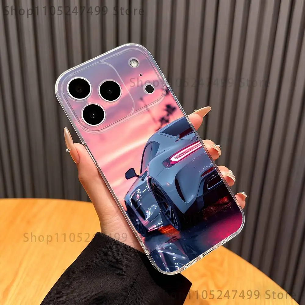 Cool Domineering M-Mercedes-ES Phone Case For iPhone 16,15,17,12,13,14,11 Max,Pro,Plus,X,XS,XR,SE4,E Mini Transparent Cover view 6