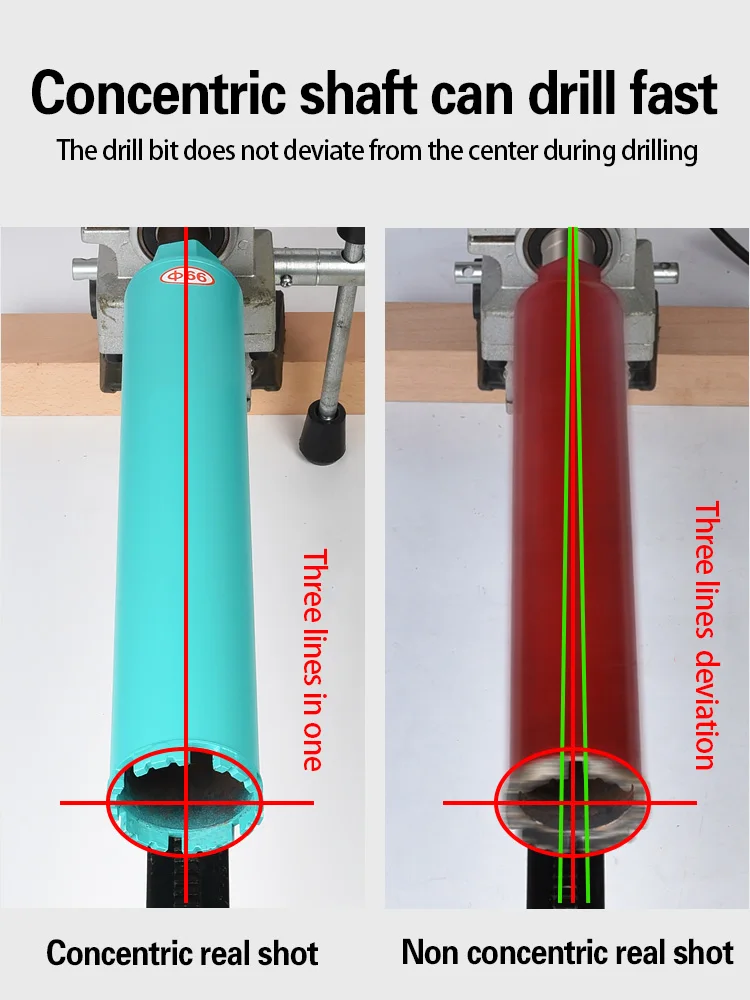 Water Drill Bit 25-200mm Diamond Core Drill Bit Wall Concrete Perforator Masonry Drilling Length350mm 370mm Brick Wall Hand Tool