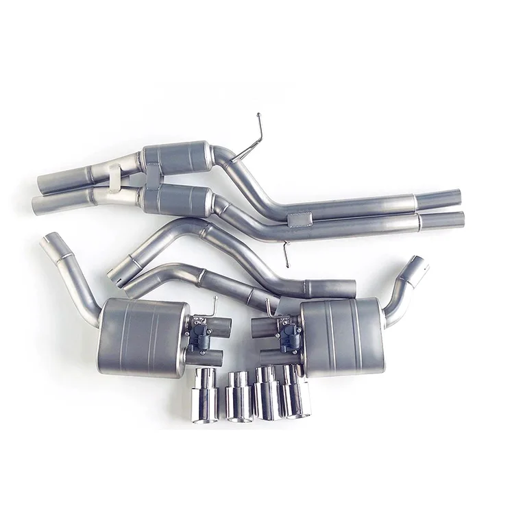 

Stainless Steel Valved Catback Exhaust System for Audi A6 C7 2.8T 3.0T