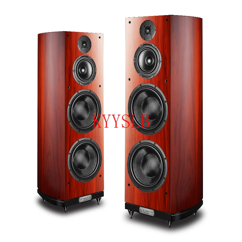 Altavoz doble pasivo de alta potencia para el hogar, altavoz frontal de 300W, de 10 pulgadas, de alta fidelidad, con graves pesados, para teatro en casa