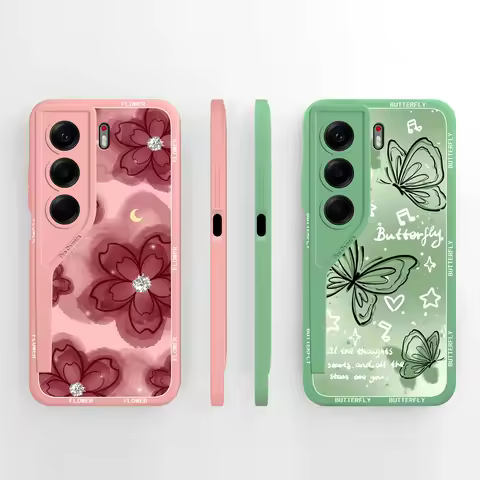 Case For Tecno Camon 40 Pro Cute Cat Cartoon Camera Protection Soft Liquid Silicone Cover For Tecno Camon40Pro Shockproof Capa