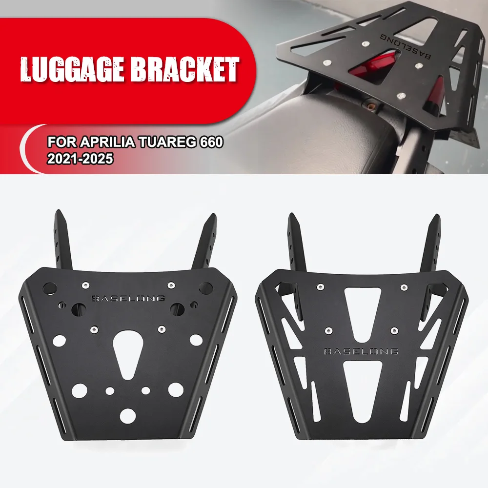 

Motorcycle For Aprilia Tuareg 660 2021-2022-2023-2024-2025 Rear Luggage Carrier Rack Cargo Rack Storage Box Support Accessories