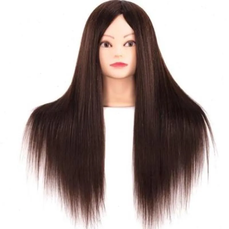 Head Model Hair Salon Full True Hair Salon Apprentice Practice Hair Cutting Doll Head Model Special Dummy Model Head.