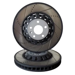 Customized disc rotor 400mm carbon ceramic brake discs for  s7