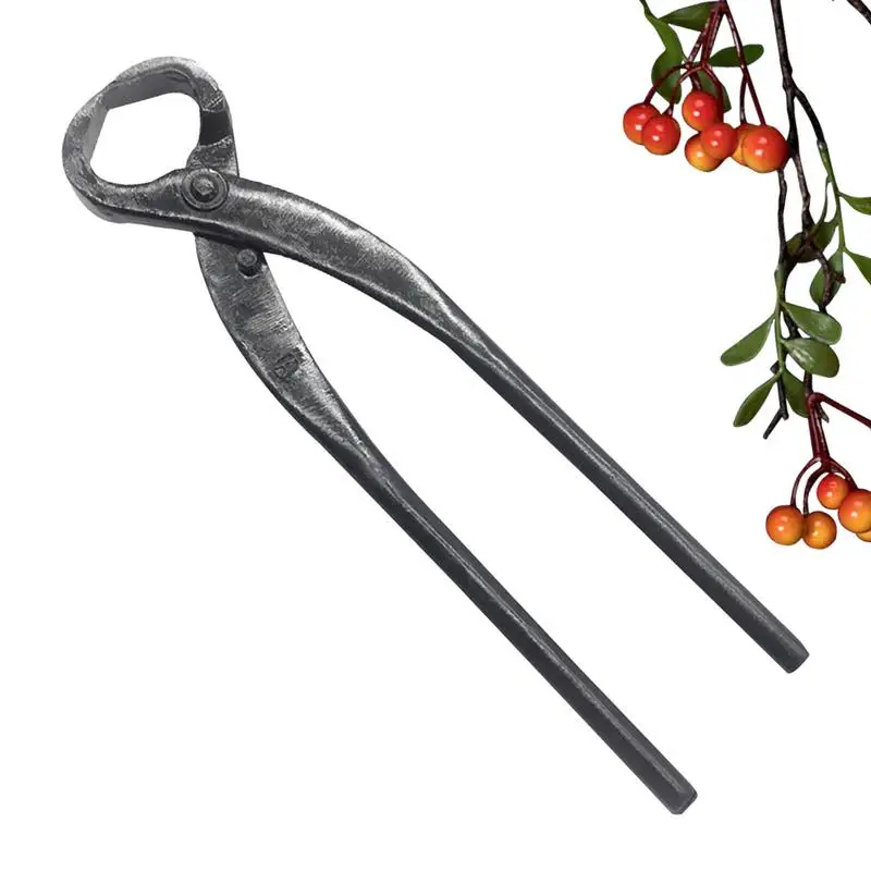 

Bonsai Knob Cutter Concave Edge Cutter Root Cutting Pliers For Beginners Long Handle Scissors Gardening Plant Branch Shears