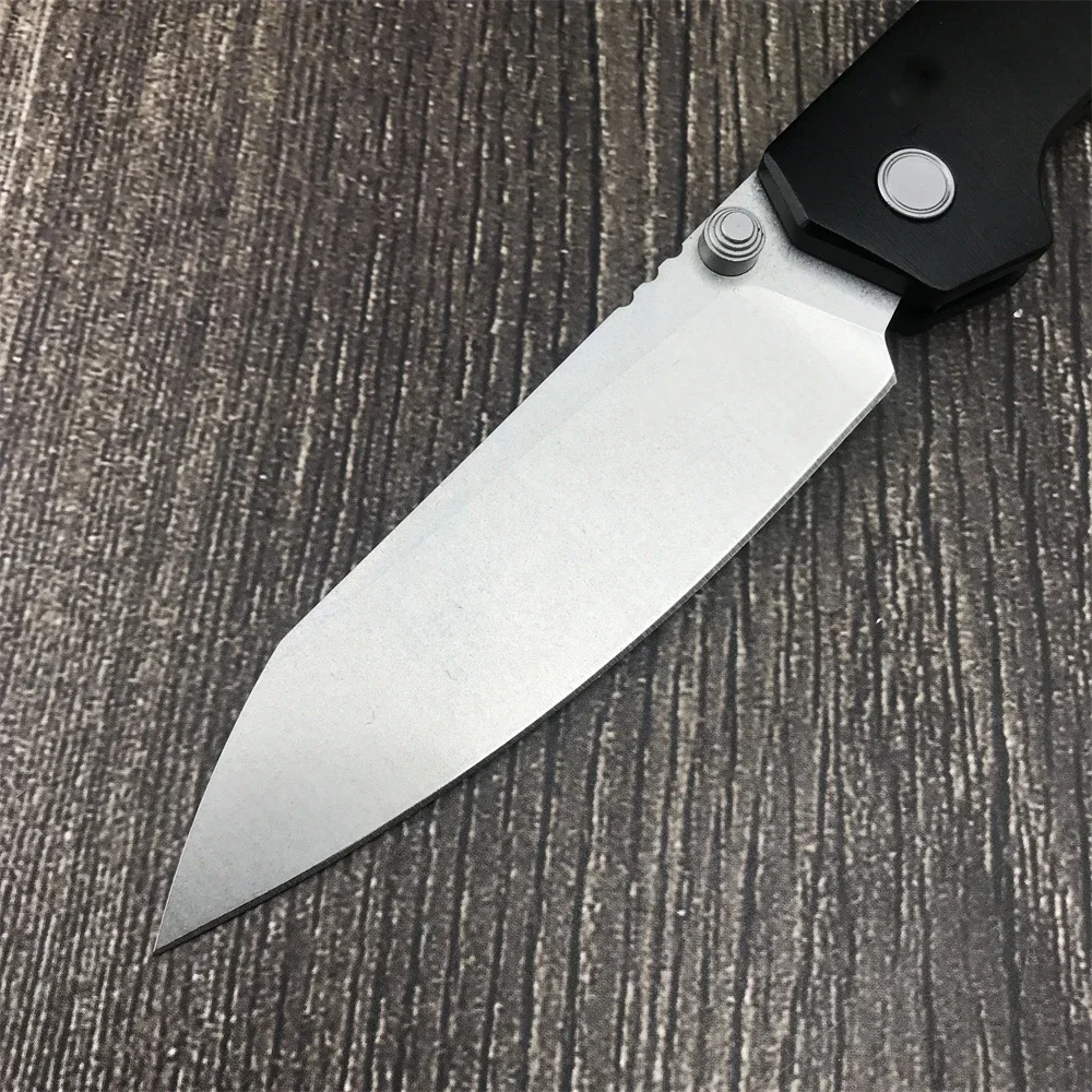 KS 2038R Defense Pocket Knife D2 Tanto Blade Aluminum Handle Outdoor Camping Hunting Knife Survival Multifunctional Tools