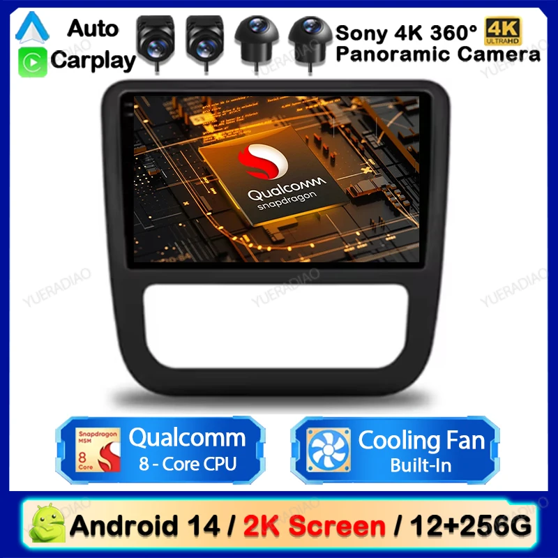 

Android 14 Carplay Auto для Volkswagen EOS Scirocco 3 III Mk3 2008-2014 Автомобильный радиоприемник Мультимедийный видеоплеер WIFI 4G DSP GPS NAVI