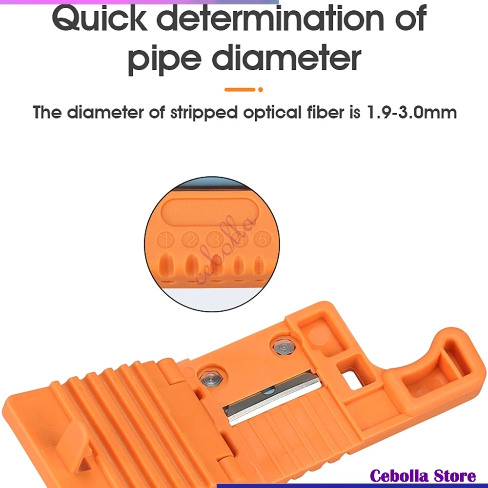 AUA-05 Fiber Optic Stripping 1.9-3mm HMSAT5 Access Tool HMSAT-5 Loose Buffer Tube Stripper