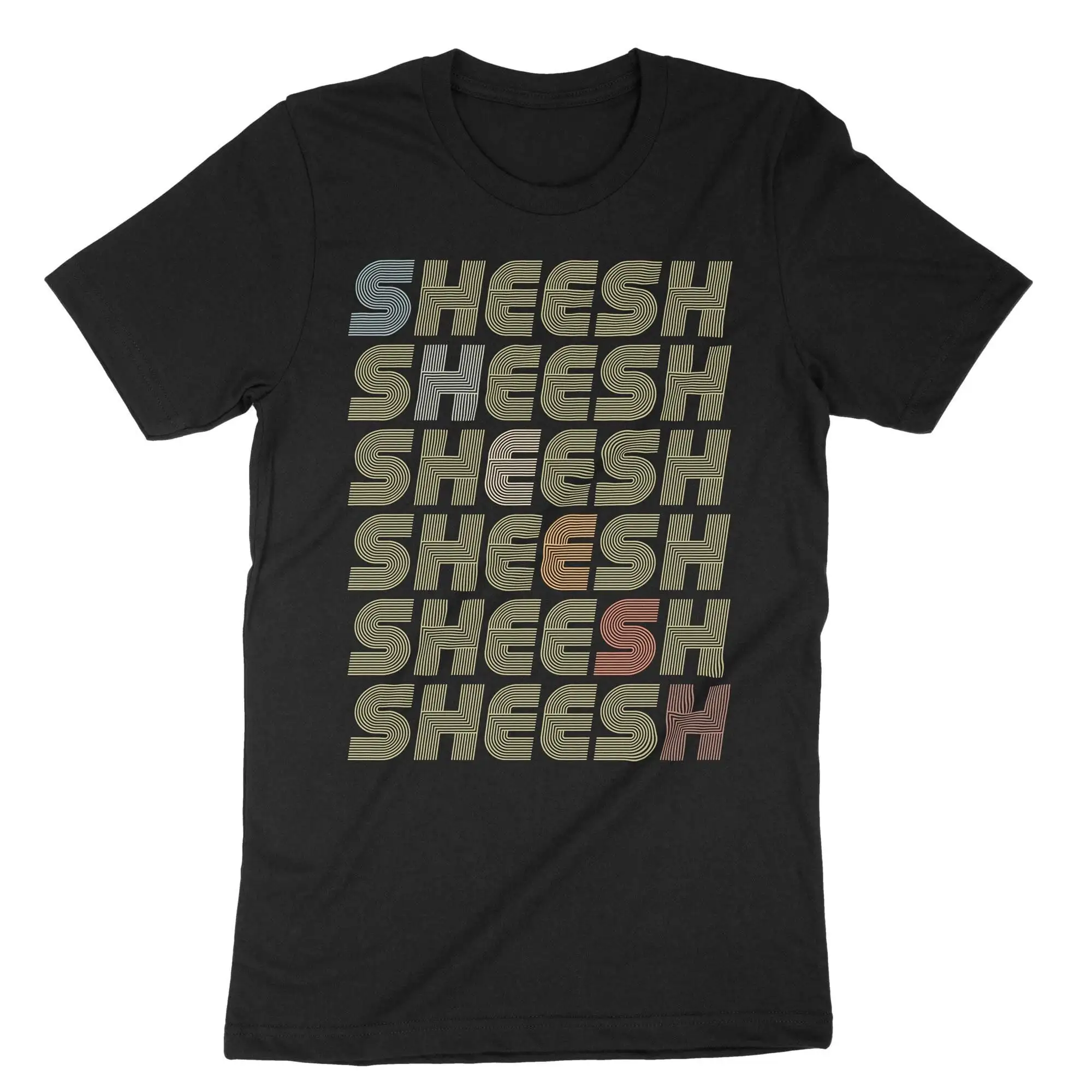 Sheesh T Shirt Gen Z Swag Viral Meme Retro Generation It's Bussin'